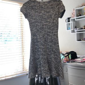 Black and white shortsleeved Aqua dress
